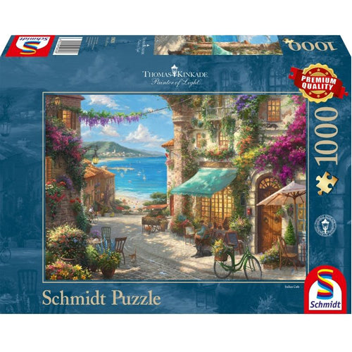 *A Grade* Thomas Kinkade: Café on the Italian Riviera (1000 pieces)