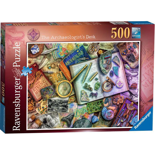 Aimee Stewart, The Archaeologists Desk, 500pc