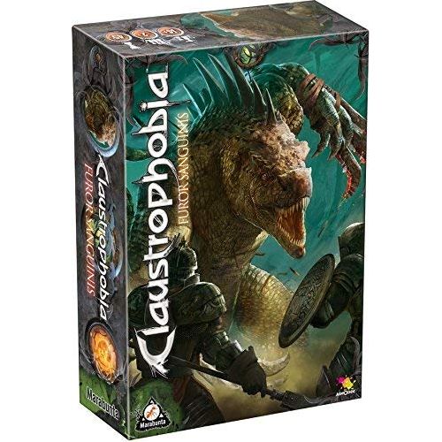 Asmodee Claustrophobia Board Game: Furor Sanguinis Expansion
