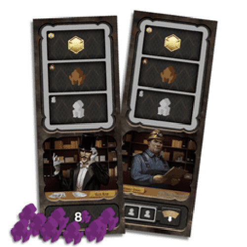 Barrage Board Game: Executive Officer Promo A And Set Of 8