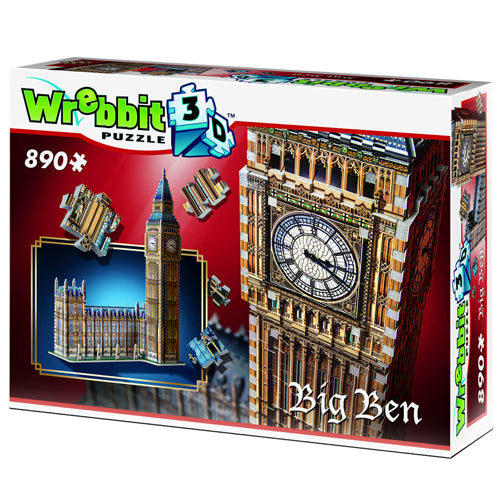 Big Ben & Parliament 3D Puzzle (890Pc)