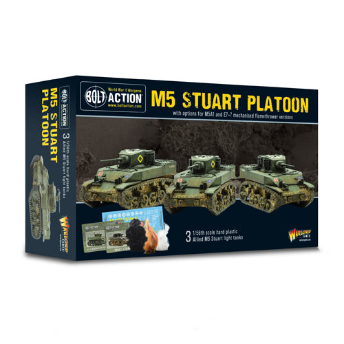 Bolt Action: M5 Stuart Platoon