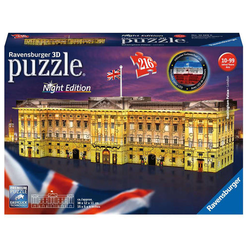 Buckingham Palace Night Edition 3D Puzzle (216 pieces)