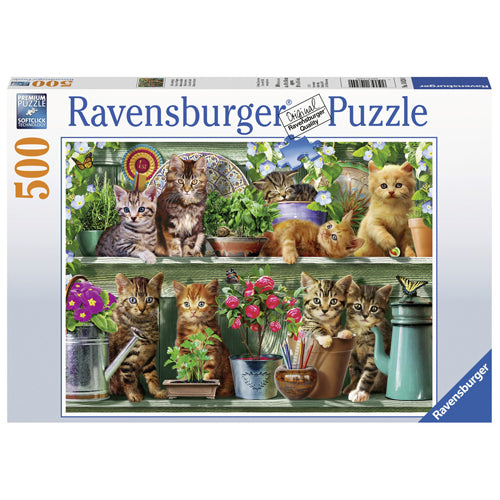 Cats on the Shelf (500 pieces)