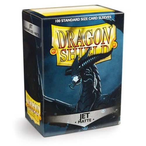 Dragon Shield Matte Jet Sleeves (100)