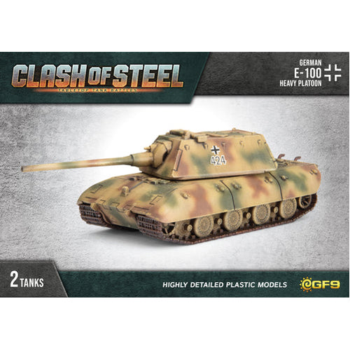 E-100 Heavy Tank Platoon (x2 Plastic)