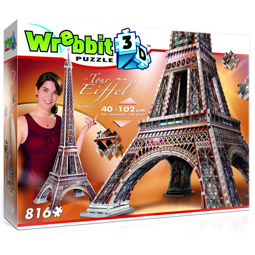 Eiffel Tower 3D Puzzle (816Pc)