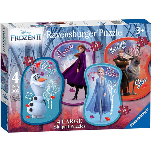 Frozen 2, Four Large Shaped Puzzles