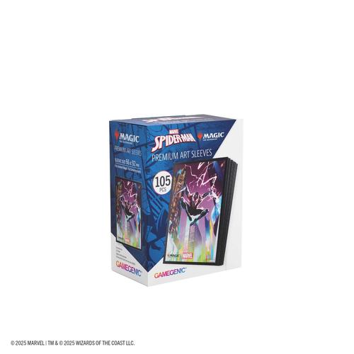 Gamegenic MTG: Marvel's Spider-Man Premium Art Sleeves- Spider-Man Miles Morales