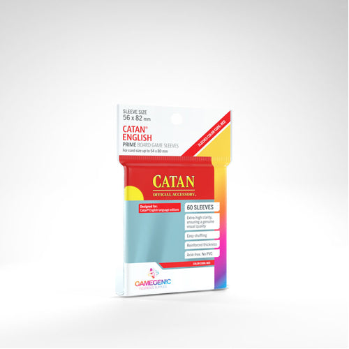Gamegenic Prime Catan- Sized Sleeves 56 x 82 mm (50 ct.)