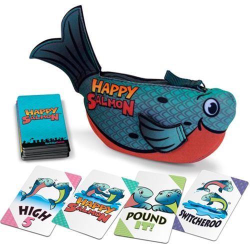 Happy Salmon - Blue