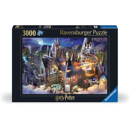 Hogwarts Castle at night, 3000pc