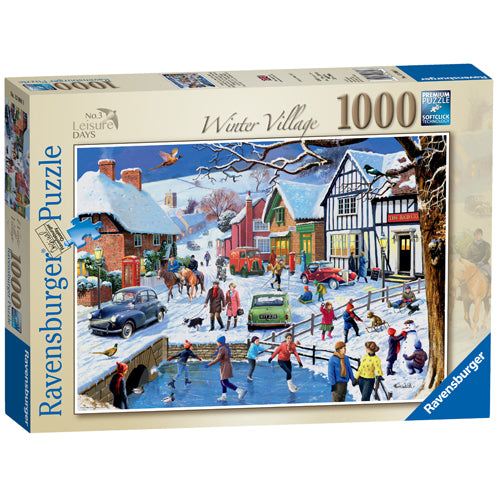 Leisure Days No 3 The Winter Village (1000 pieces)