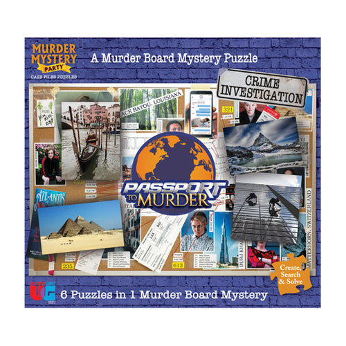 MM Party Case Files Puzzle: Passport to Murder