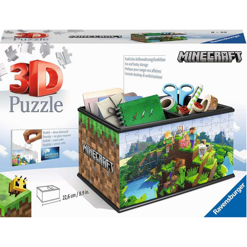 Minecraft Storage Box 3D Puzzle, 216pc