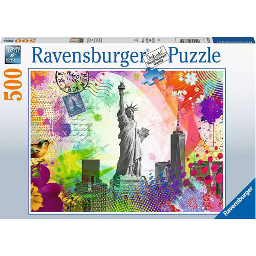 New York Postcard, 500pc