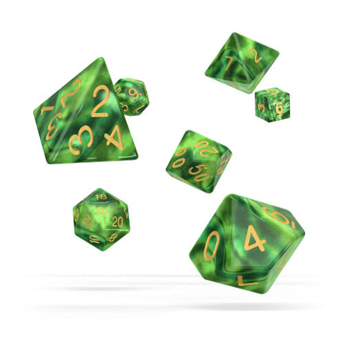 Oakie Doakie Dice - RPG Set 7 Pack Gemidice - Jungle