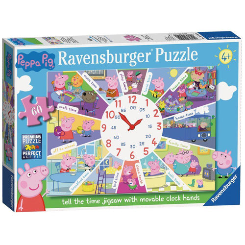 Peppa Pig Clock Puzzle (60 pieces)