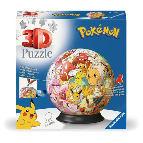 Pokemon 3D Puzzle Ball - 72 Pieces