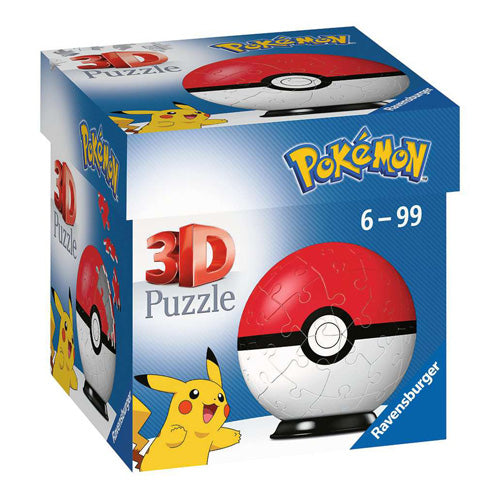 Pokemon Pokeball 3D Puzzle -  54 Pieces
