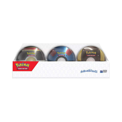 Pokemon TCG: Poke ball Tin Bundle - 3 Pack