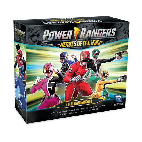 S.P.D Ranger Pack: Power Rangers Heroes of the Grid