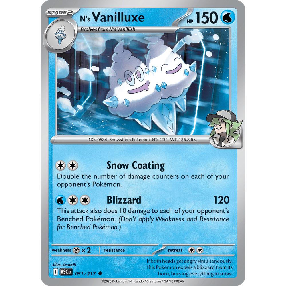 N's Vanilluxe ASC 051/217