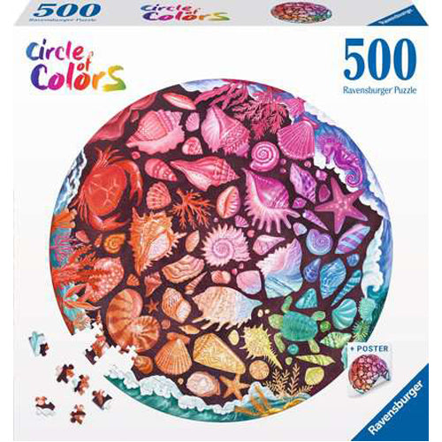 Seashells Circular, 500pc