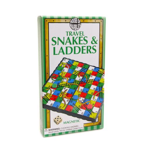 Snakes & Ladders Magnetic Travel Game