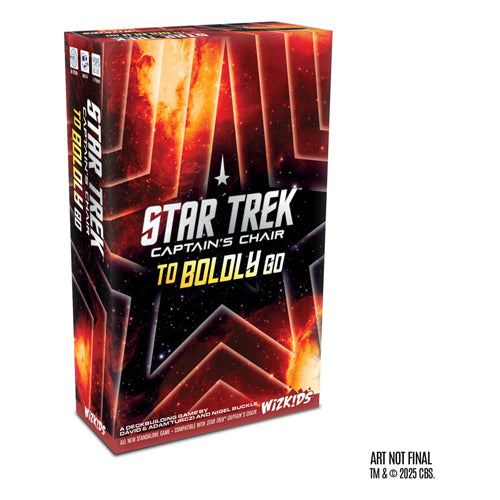 Star Trek: Captain's Chair Card Game To Boldly Go