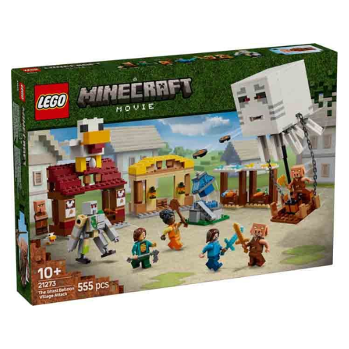 Lego: Minecraft The Ghast Balloon Village Attack