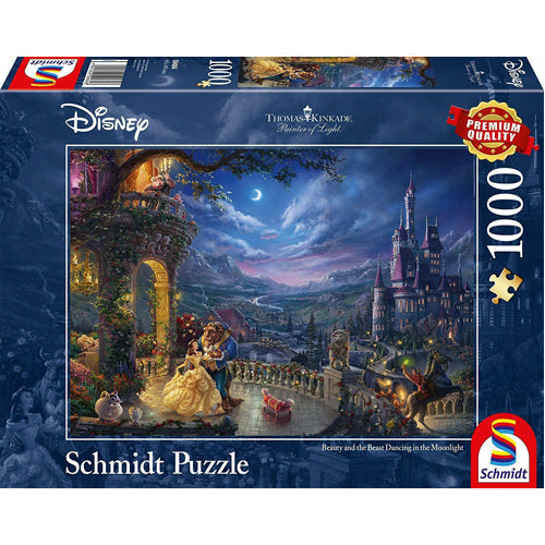 Thomas Kinkade: Disney - The Beauty & The Beast (1000Pc)