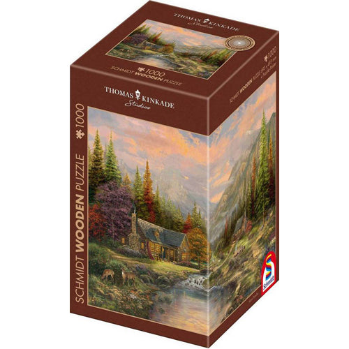 Thomas Kinkade: Sierra Paradise Wooden Puzzle - 1000 Pieces