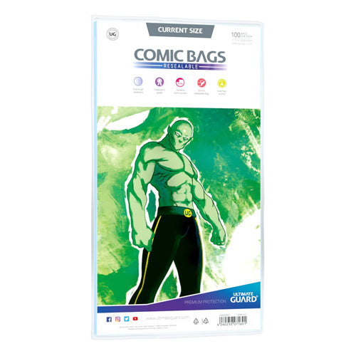 Ultimate Guard Comic Bags Resealable Current Size (100)