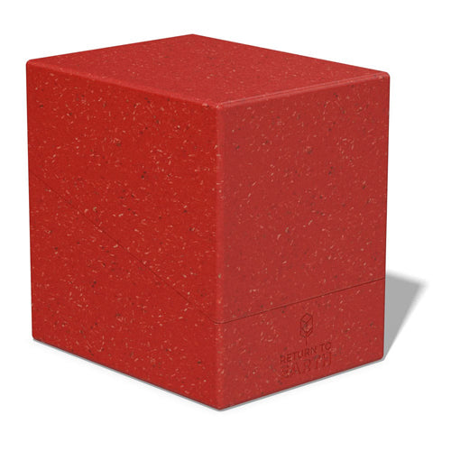 Ultimate Guard Return To Earth Boulder Deck Case 133+ Standard Size Red