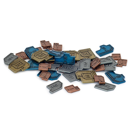 Vantage Board Game: Metal Coins