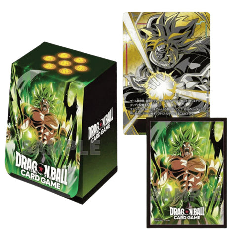 Dragon Ball Super Fusion World: Official Card Case & Card Sleeves - Set 4 - Broly