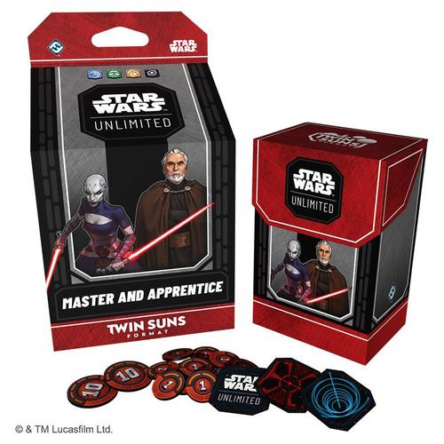 Star Wars: Unlimited Twin Suns Deck - Master and Apprentice