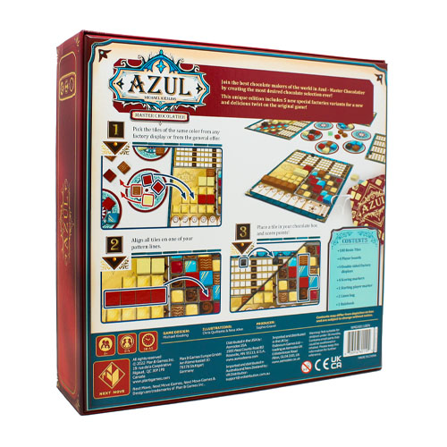 Azul Master Chocolatier Back