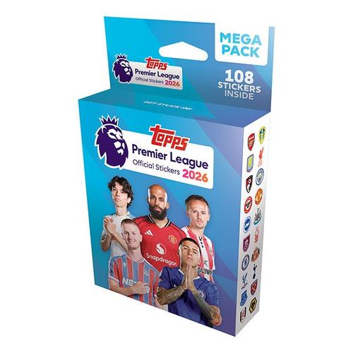 Topps Premier League 2026 Stickers Mega Pack