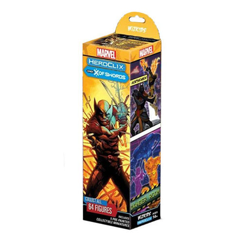 *A Grade* Marvel HeroClix: X-Men - X of Swords Booster Pack