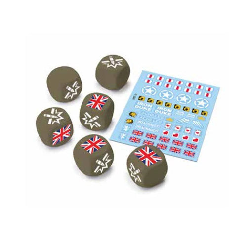 U.K. Dice (x6) & Decal (x1)
