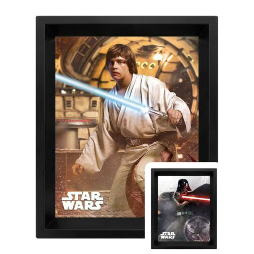 Vader Vs Skywalker 3D Poster