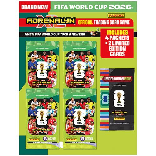 FIFA World Cup 2026: Adrenalyn XL Official Trading Cards - Multipack