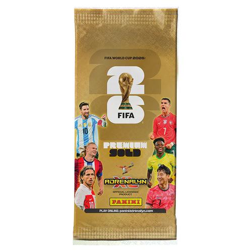 FIFA World Cup 2026: Adrenalyn XL Official Trading Cards - Premium Gold Packs