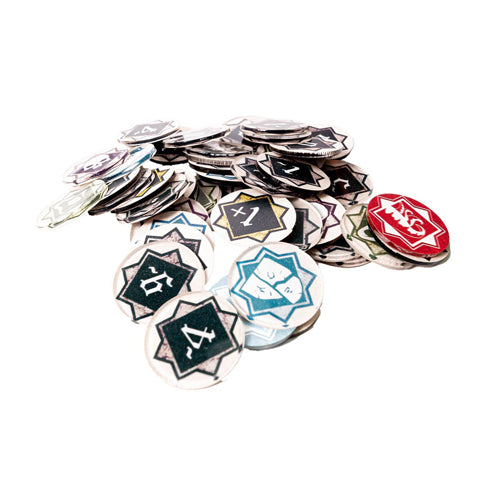 e-Raptor Arkham Horror LCG Complete Tokens Set