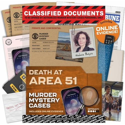 Murder Mystery Cases: Area 51